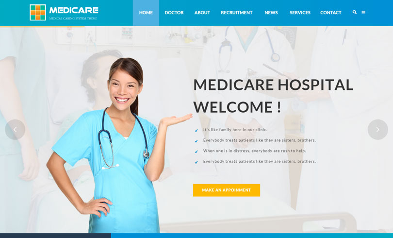 Medical themes for wordpress