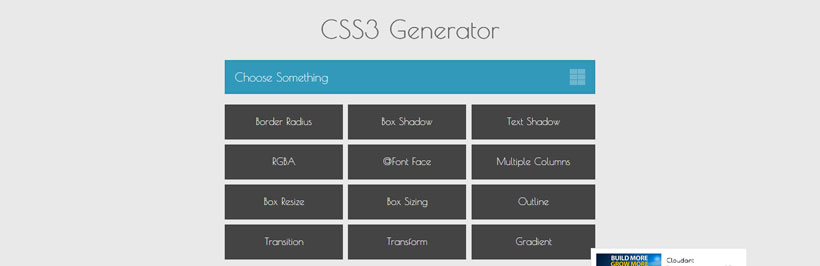 6 Best Usefull and Powerfull  CSS3 Generator