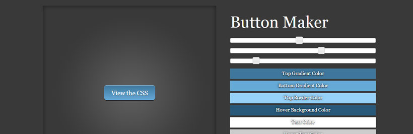 6 Extremely Useful Online CSS3 Button Generator