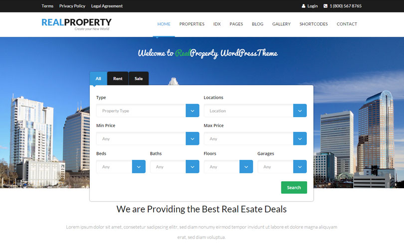 Best Real Estate WordPress Themes 