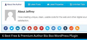 Author Bio Box WordPress Plugin