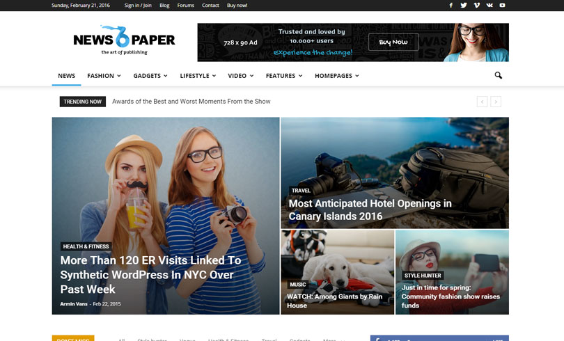 Best News Magazine WordPress Themes