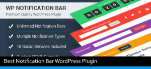 Best Notification Bar WordPress Plugin