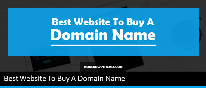 HOW TO BUY A DOMAIN NAME FOR WEBSITE