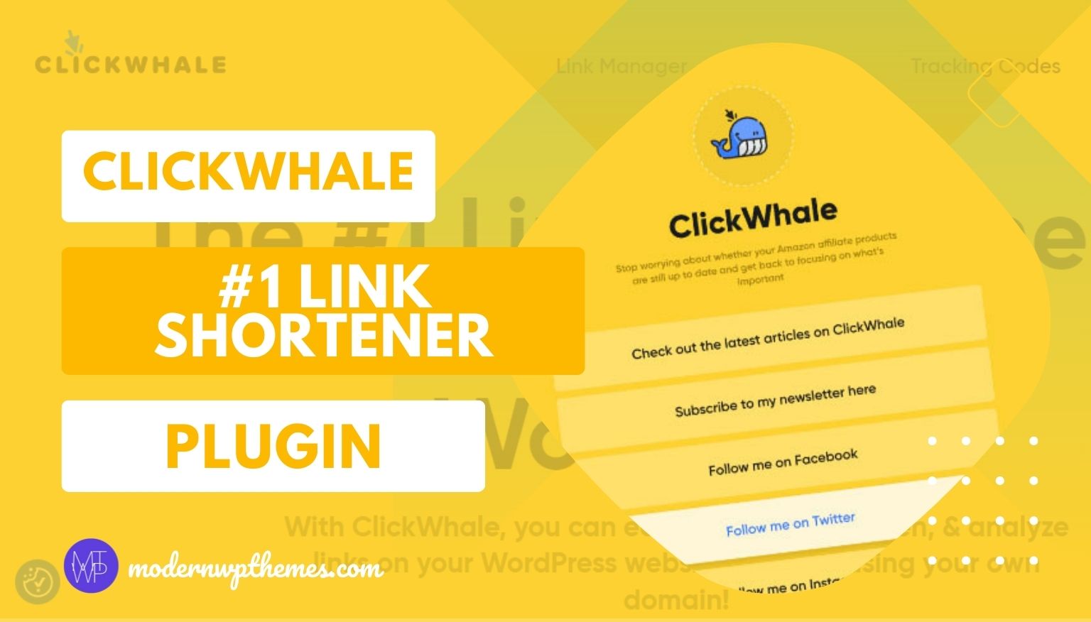 ClickWhale Review: #1 Link Shortener Plugin For WordPress