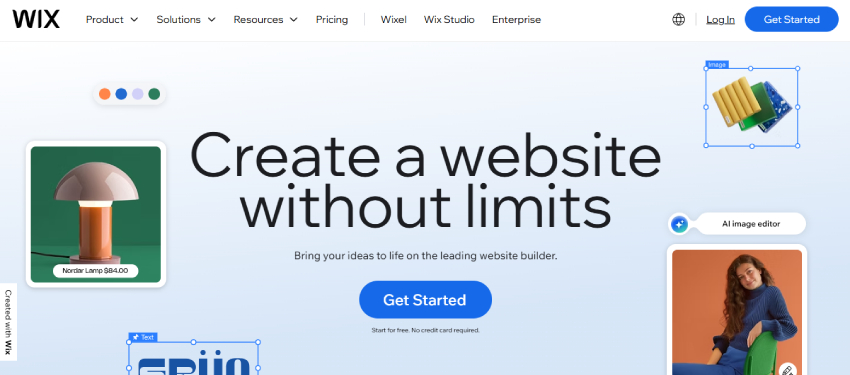 Wix - Best Church Website Builders