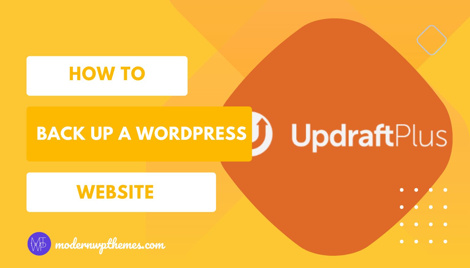 How to Back Up a WordPress Website