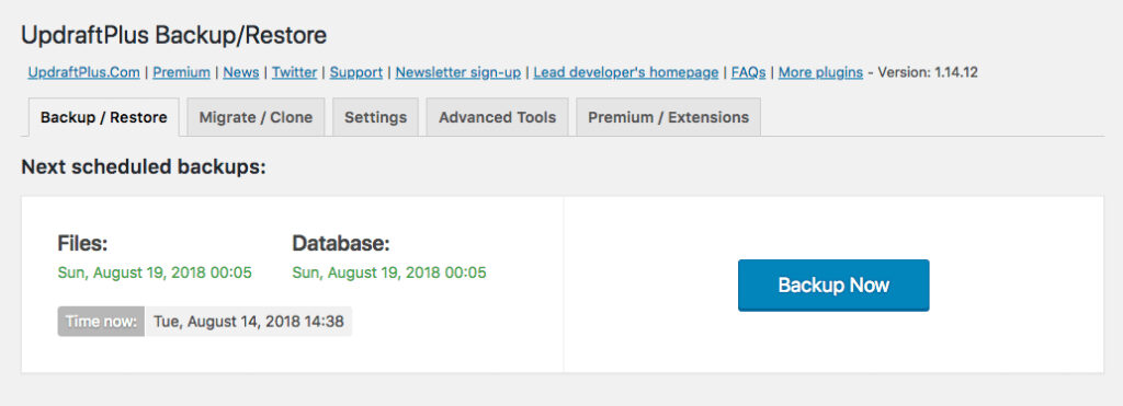 How to Back Up a WordPress Website Using UpdraftPlus