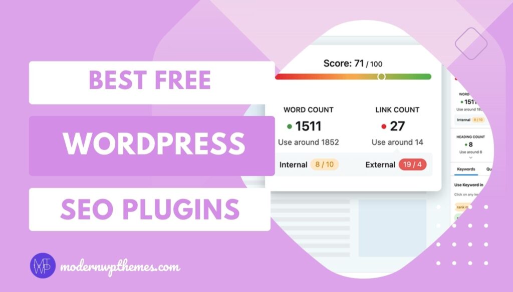 3 Best Free WordPress SEO Plugins in 2026 (I Tested Each One) - Modern ...